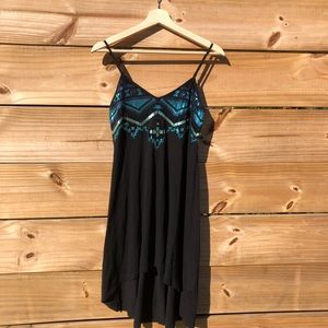 🦋😍Express Sequin Aztec High-Low  Dress🦋